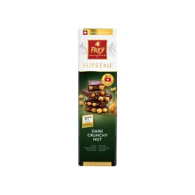 Frey Supreme Dark Crunchy Nut Chocolate