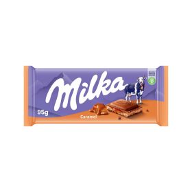 Milka Caramel Milk Chocolate Bar