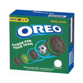 Oreo Green Cream Sandwich Biscuits