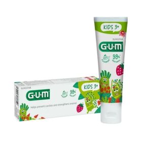 Gum Kids 3+ Strawberry Flavored Toothpaste