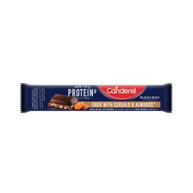Canderel Dark Chocolate With Cereals & Almonds Protein Bar