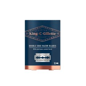 King C Gillette Shaving Double Edge Safety Razor Blades
