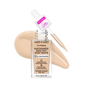Wet n Wild Bare Focus Niacinamide Skin Tint In Shade Light Medium Sand