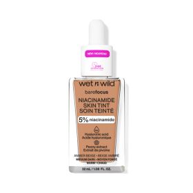 Wet n Wild Bare Focus Niacinamide Skin Tint In Shade Amber Beige