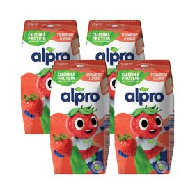 Alpro Strawberry Flavored Soya Drink 200ML