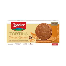 Loacker Tortina Peanut Butter Cream Filling