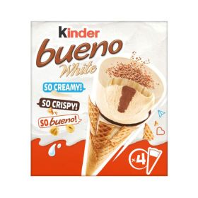 Kinder Bueno White Ice Cream Cone