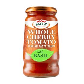Sacla Whole Cherry Tomato with Basil Italian Pesto Sauce
