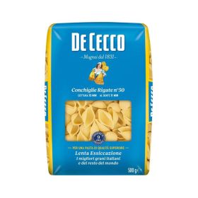 De Cecco Pasta Conchiglie Rigate No.50