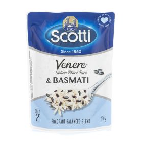 Riso Scotti Venere Italian Black Rice & Basmati