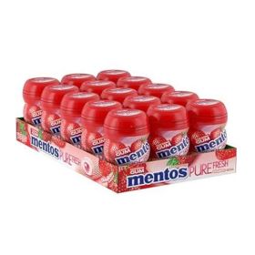 Mentos Pure Fresh Strawberry Chewing Gums