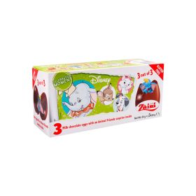 Zaini Chocolate Eggs Tripack Animal Friends