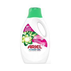 Ariel Floral Freshness Liquid Laundry Detergent For Front & Top Load 1L