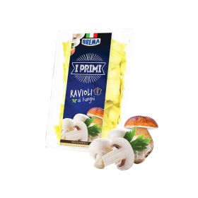Brema Ravioli with Mushroom Pasta