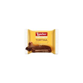 Loacker Tortina Caramel Chocolate Biscuits