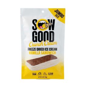 Sow Good Freeze Dried Ice Cream Vanilla Sandwich Biscuit