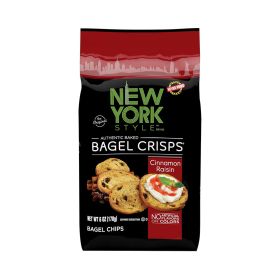 New York Style Cinnamon Raisin Bagel Crisps