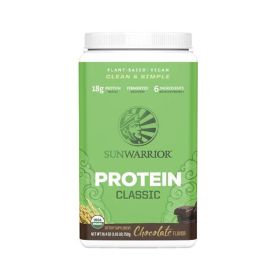 Sunwarrior Organic Protein Powder Classic Chocolate Protein Powder