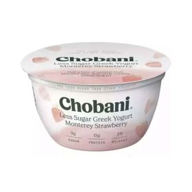 Chobani Less Sugar Monterey Strawberry Greek Yogurt