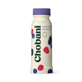 Chobani Mixed Berry Low Fat Greek Yogurt Drink 207ML