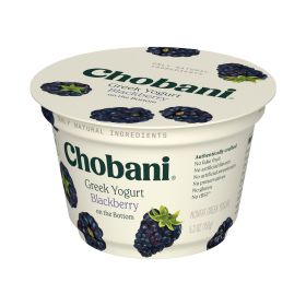 Chobani Blackberry Flavoured Non Fat Greek Yogurt