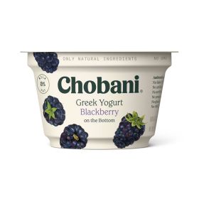 Chobani Blackberry Greek Yogurt