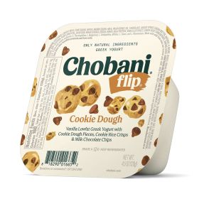 Chobani Flip Cookie Dough Vanilla Low Fat Greek Yogurt