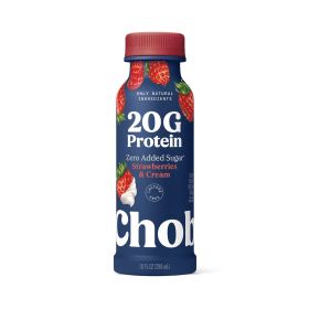 Chobani Strawberries and Cream Yogurt Drink 296ML