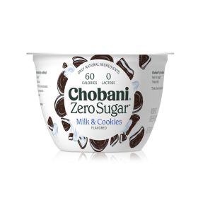 Chobani Zero Sugar Milk & Cookies Greek yogurt