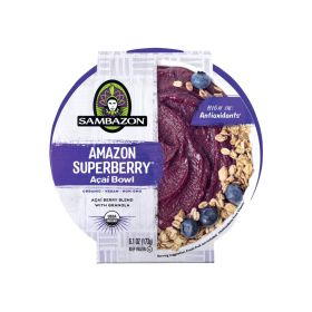 Sambazon Amazon Superberry Acai Bowl With Antioxidants