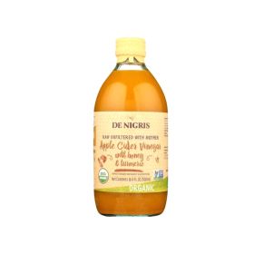 De Nigris Organic Apple Cider Vinegar With Honey & Turmeric