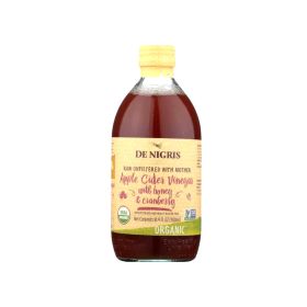 De Nigris Organic Apple Cider Vinegar With Honey & Cranberry