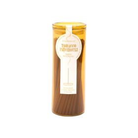 Paddywax Tobacco Patchouli Incense Stick Transparent Eco Glass With Lid
