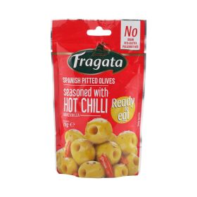 Fragata Spanish Pitted Olives Seasoned with Hot Chilli