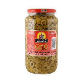 Figaro Sliced Green Olives