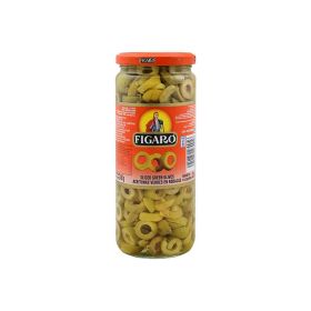 Figaro Sliced Green Olives