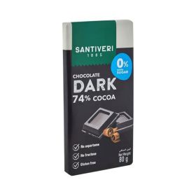 Santiveri 74% Cocoa Bar Sugar Free