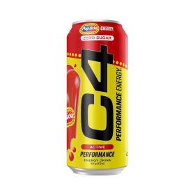 C4 Zero Sugar Active Performance Popsicle Cherry Energy Drink 473ML