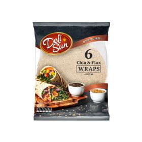 Delisun Chia & Flax Wraps 