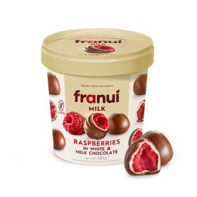 Franui Raspberries In White & Milk Chocolate