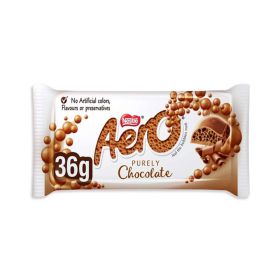 Nestle Aero Purely Chocolate Bars