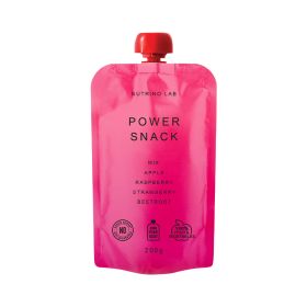 Nutrino Lab Apple, Raspberry, Strawberries, Beetroot Puree Power Snack