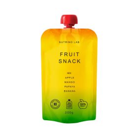 Nutrino Lab Apple, Mango, Papaya, Banana Puree Snack Mix