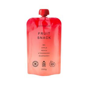 Nutrino Lab Apple, Peach, Strawberry, Raspberry Puree Snack Mix