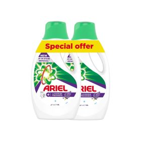 Ariel Lavender Scent Liquid Detergent For Front & Top Load 1.8L