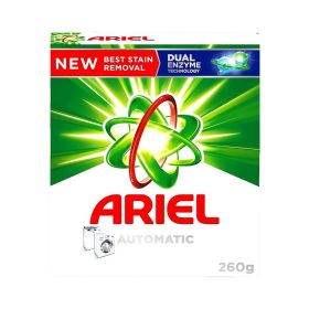 Ariel Automatic Laundry Detergent Powder For Front & Top Load 260GM
