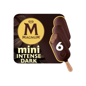 Magnum Mini Intense Dark Chocolate Ice Cream