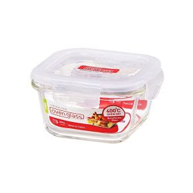Lock & Lock Boroseal II Heat Resistant Glass Square 300ml