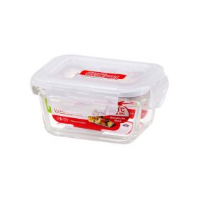 Lock & Lock Boroseal II Heat Resistant Glass Square 750ML