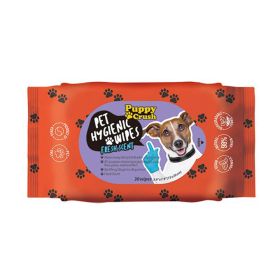 Puppycrush Pet Hygienic Wipes Fresh Scent